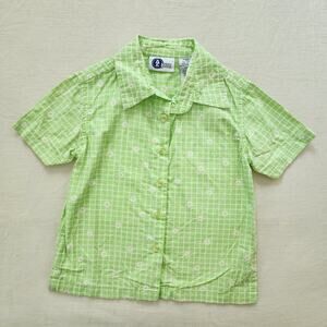 Vintage Daisy Grid Shirt 5t